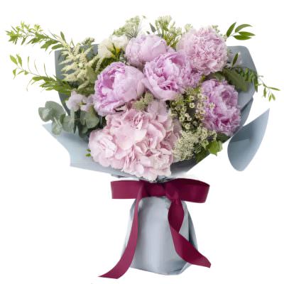 Праздничный букет цветов «Нежный блеск»
